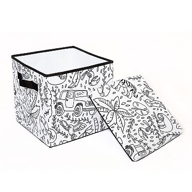Saddle River Under the Sea Storage Cube with 4-pk. Markers