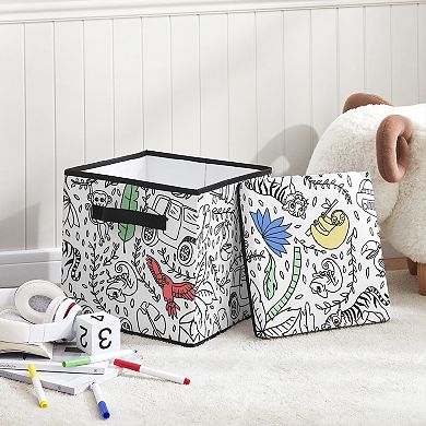 Saddle River Under the Sea Storage Cube with 4-pk. Markers