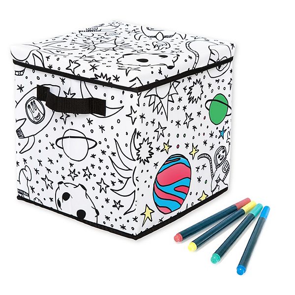 Saddle River Under the Sea Storage Cubes 4pk