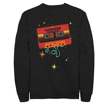 Men's Marvel Guardians Of The Galaxy Cassette Tape In Space Sweatshirt