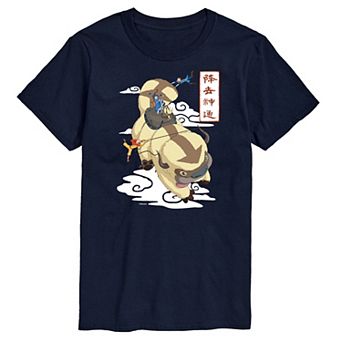 Big & Tall Avatar The Last Airbender Appa Flying Graphic Tee