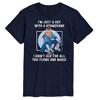 Big & Tall Avatar The Last Airbender Just A Guy Graphic Tee