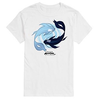 Big & Tall Avatar The Last Airbender Moon Ocean Graphic Tee