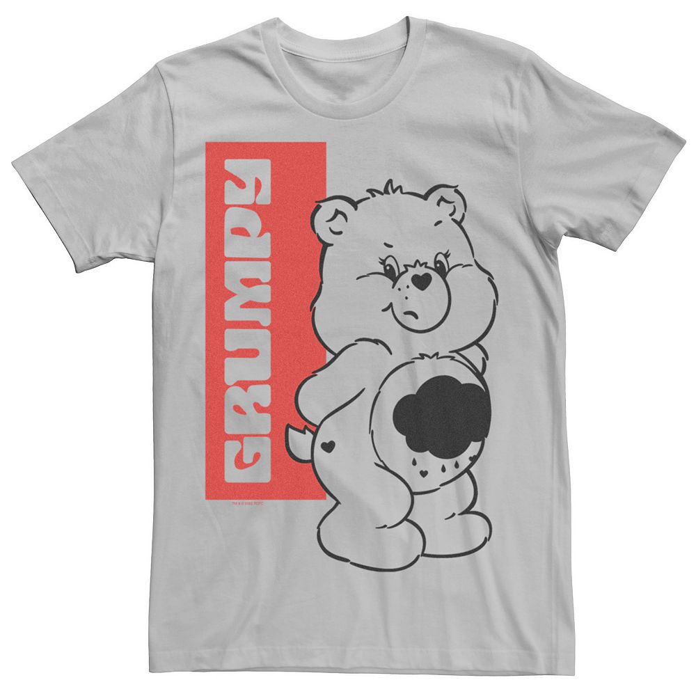 Men's Care Bears Grumpy Bear Graphic Tee
