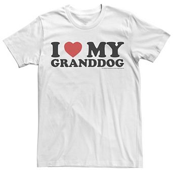 Men's I Heart My Granddog Graphic Tee