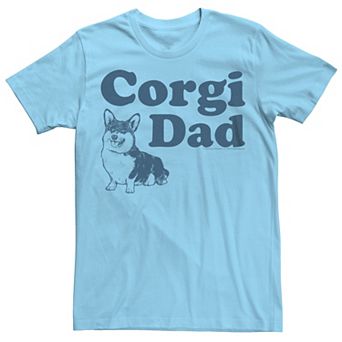 Men's Corgi Dad Dog Lover Graphic Tee