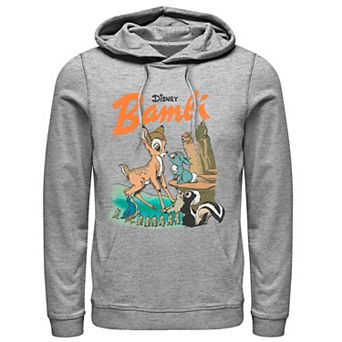 Disney's Bambi Men's Vintage Scene Hoodie
