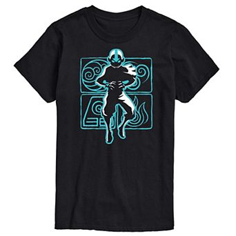 Big & Tall Avatar The Last Airbender AANG Graphic Tee