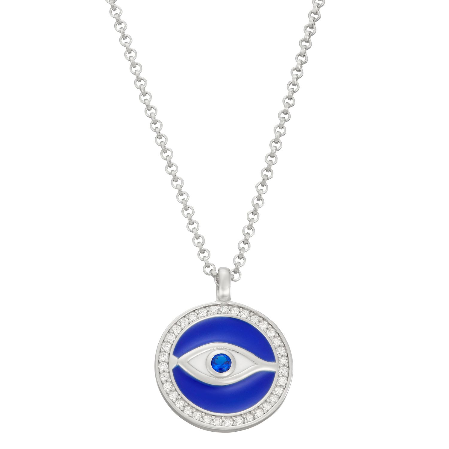 Kohls evil eye on sale necklace