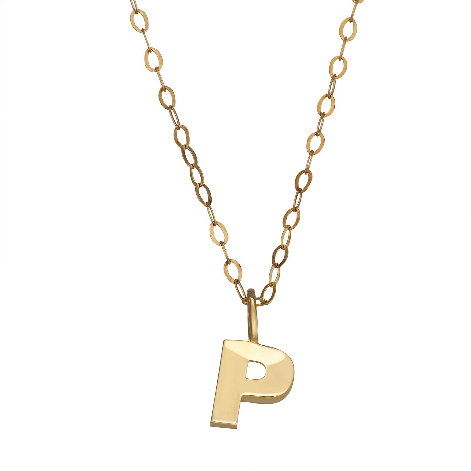 10k Gold Initial Charm, Gold Letters – KIA JEWELRY SHOP