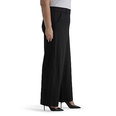 Plus Size Lee® Ultra Lux Comfort Any Wear Wide Leg Pull-On Pants