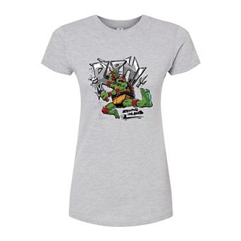 Juniors' Teenage Mutant Ninja Turtles Mutant Mayhem Raph Graphic Tee