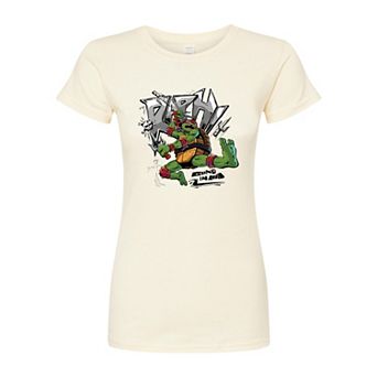 Juniors' Teenage Mutant Ninja Turtles Mutant Mayhem Raph Graphic Tee
