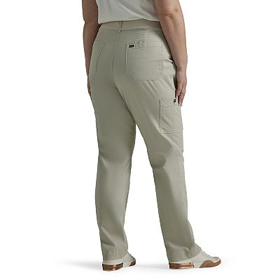 Lee plus size khaki pants hot sale