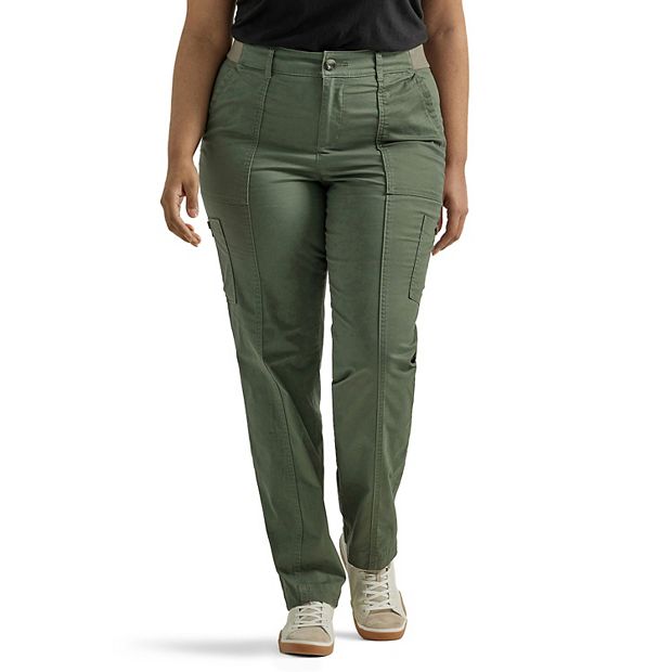 Lee® Women's Plus Size Flex To Go Seamed Cargo Pant