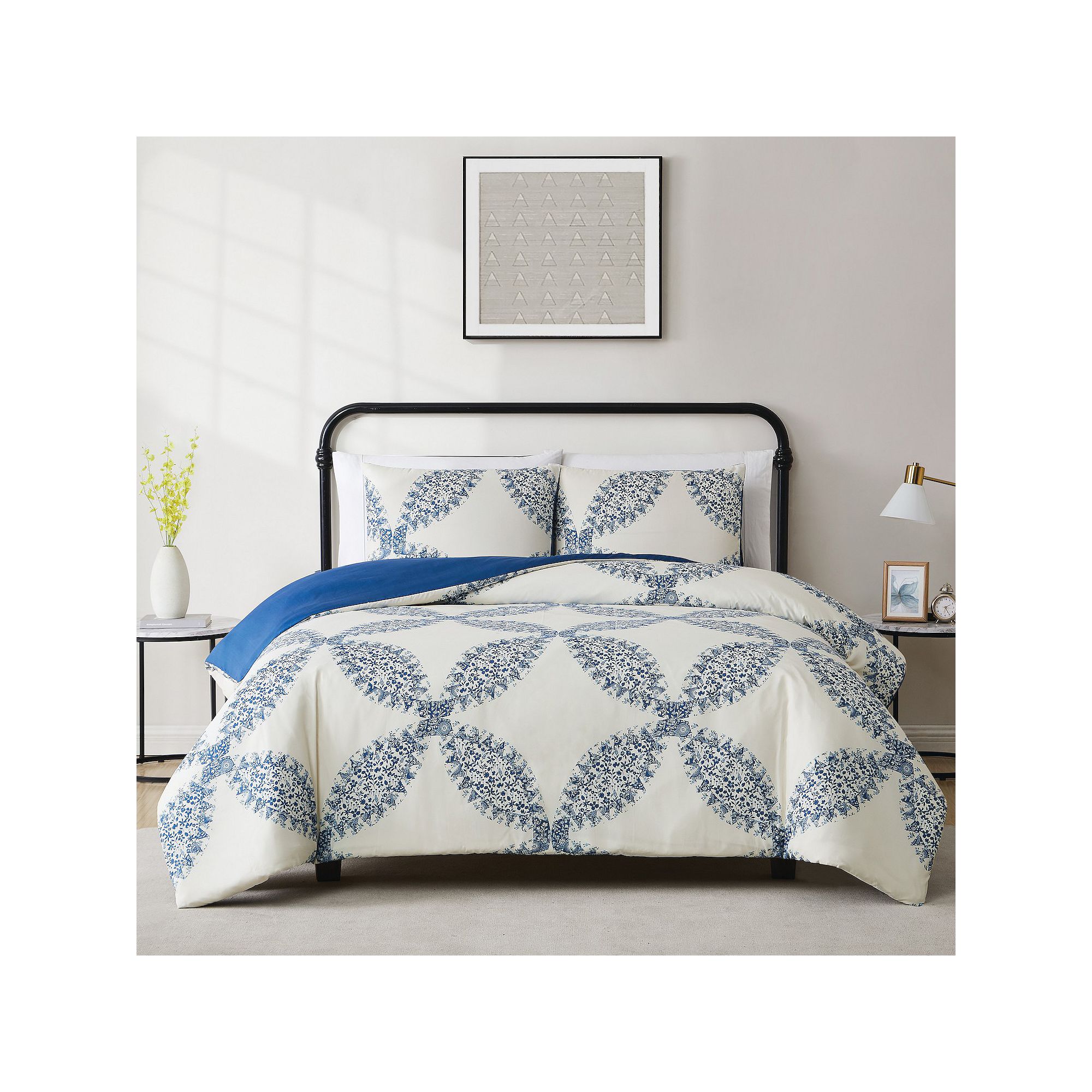 Cannon Abigail Comforter Set with Shams, Blue