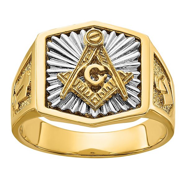 14 karat deals gold masonic rings