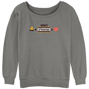 Juniors' HERSHEY'S S'Mores Math Equation Slouchy Terry