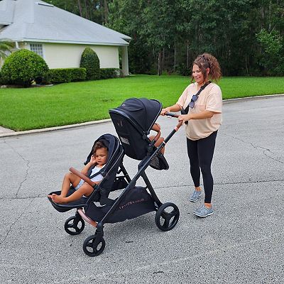 Venice Child Ventura Single to Double Sit-And-Stand Stroller & 2nd