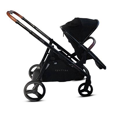 Venice Child Ventura Single to Double Sit-And-Stand Stroller & 2nd Toddler Seat