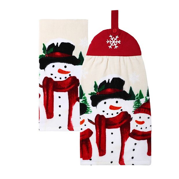 St. Nicholas Square® Yuletide Snowman 4-pc. Ceramic Measuring Spoon Set