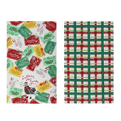 St. Nicholas Square® Letters to Santa Kitchen Towel 2-pk.
