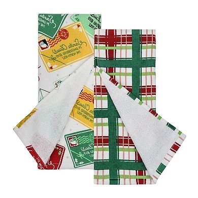 St. Nicholas Square® Letters to Santa Kitchen Towel 2-pk.