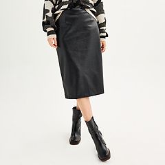 Long black skirt clearance kohls