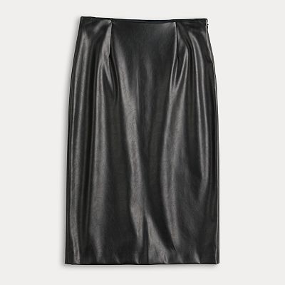 Leather skirt kohls best sale