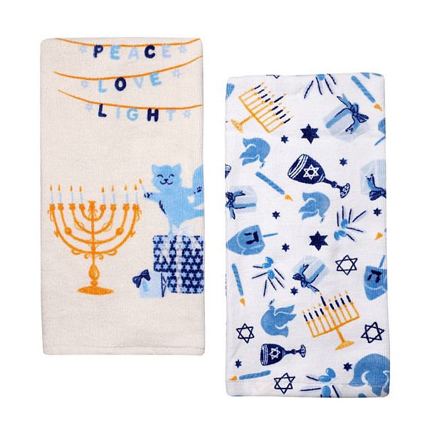 Hanukkah hand towels