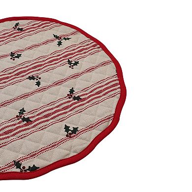 St. Nicholas Square® Quilted Reversible Placemat