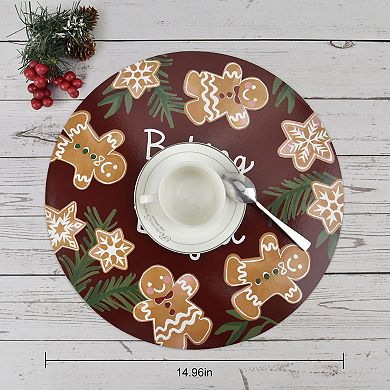 St. Nicholas Square Gingerbread Placemat