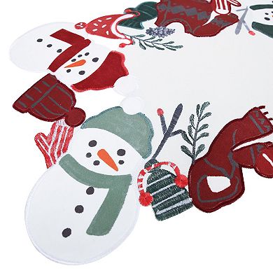 St. Nicholas Square® Snowman Cutout Runner
