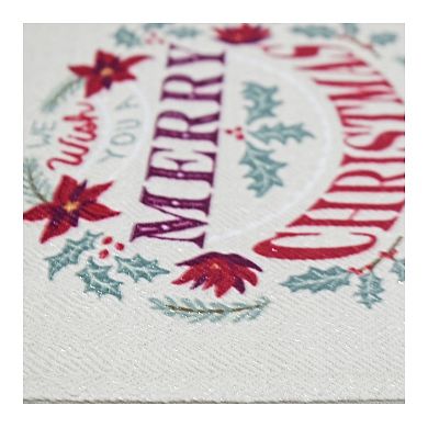 St. Nicholas Square® Merry Christmas Table Runner