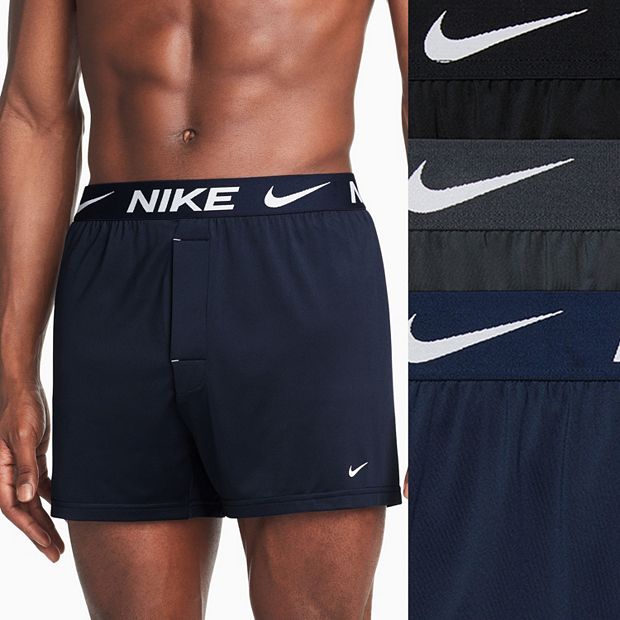 White Nike 3-Pack Boxers