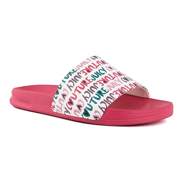 Juicy couture hot sale flip flops kohl's