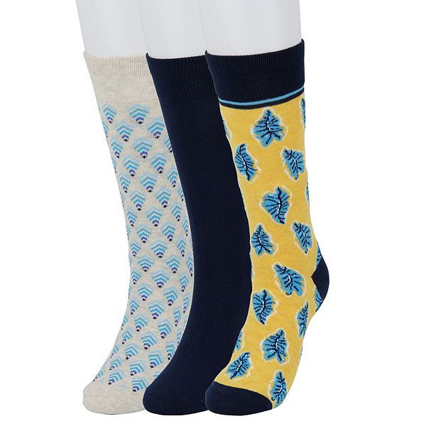 Men's Sonoma Goods For Life® 3pack Mixed Novelty Socks