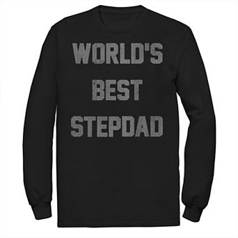 Big & Tall World's Best Stepdad Graphic Tee