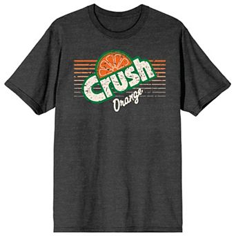 Juniors' Orange Crush Slant Logo Graphic Tee