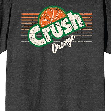 Juniors' Orange Crush Slant Logo Graphic Tee