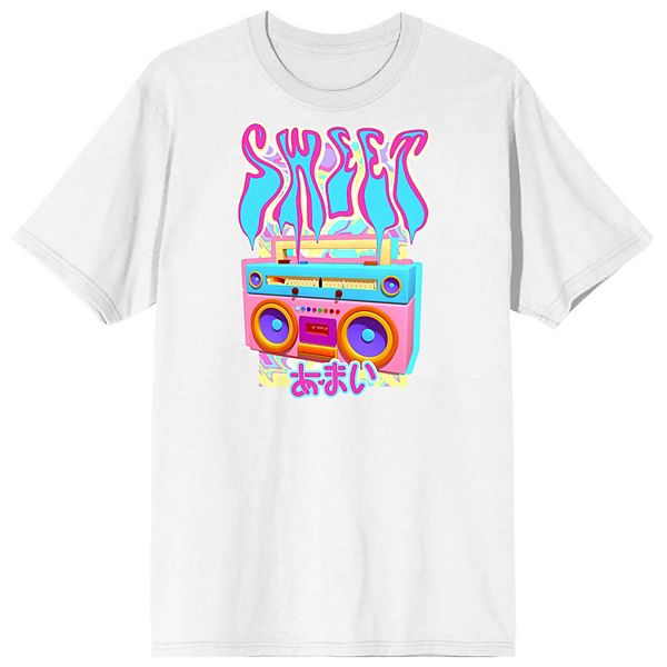 Juniors' Chrome Baddie Y2K Sweet Short Sleeve Graphic Tee