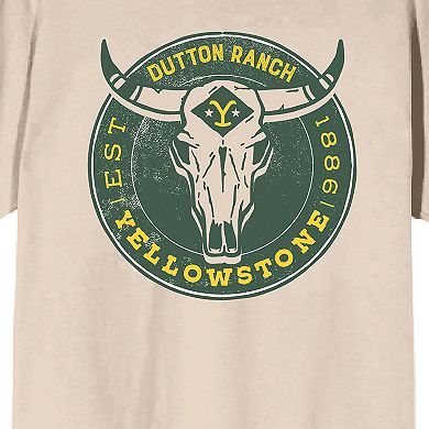 Juniors' Yellowstone EST. 1886 Short Sleeve Graphic Tee