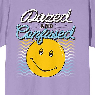 Juniors' Dazed & Confused Smiley Graphic Tee
