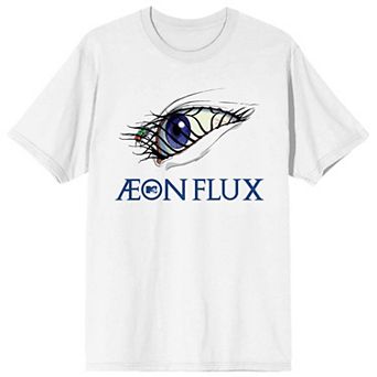 Juniors' Aeon Flux Eye Key Art Short Sleeve Graphic Tee