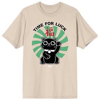 Juniors' Luck Movie Time For Luck Short Sleeve Graphic Tee
