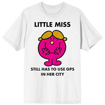 Juniors' Mr. Man And Little Miss GPS Short Sleeve Graphic Tee