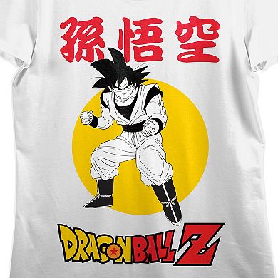 Juniors' Dragon Ball Z Goku Graphic Tee