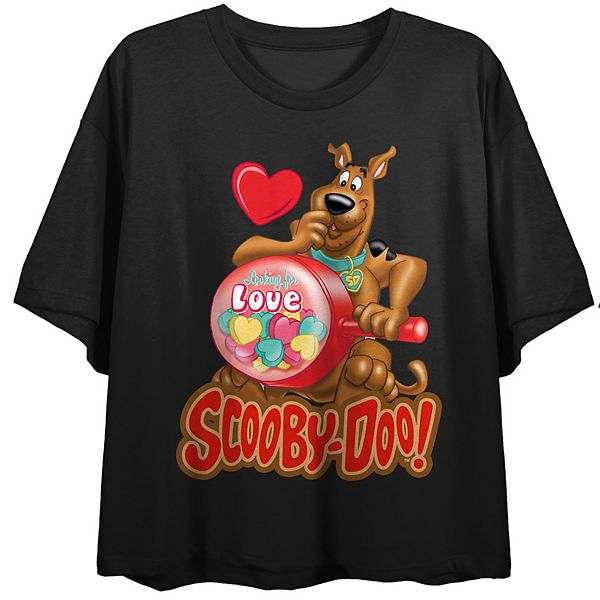 Juniors' Scooby Doo Looking for Love Graphic Tee