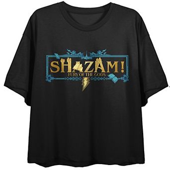 Juniors' Shazam 2 Fury Of The Gods Graphic Tee