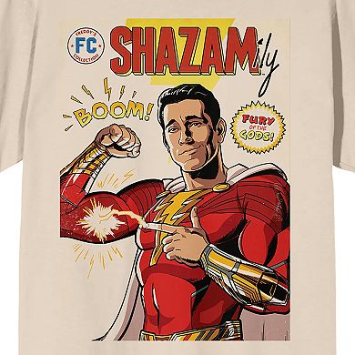 Juniors' DC Comics Shazam Fury Of The Gods Comic Poster Graphic Tee